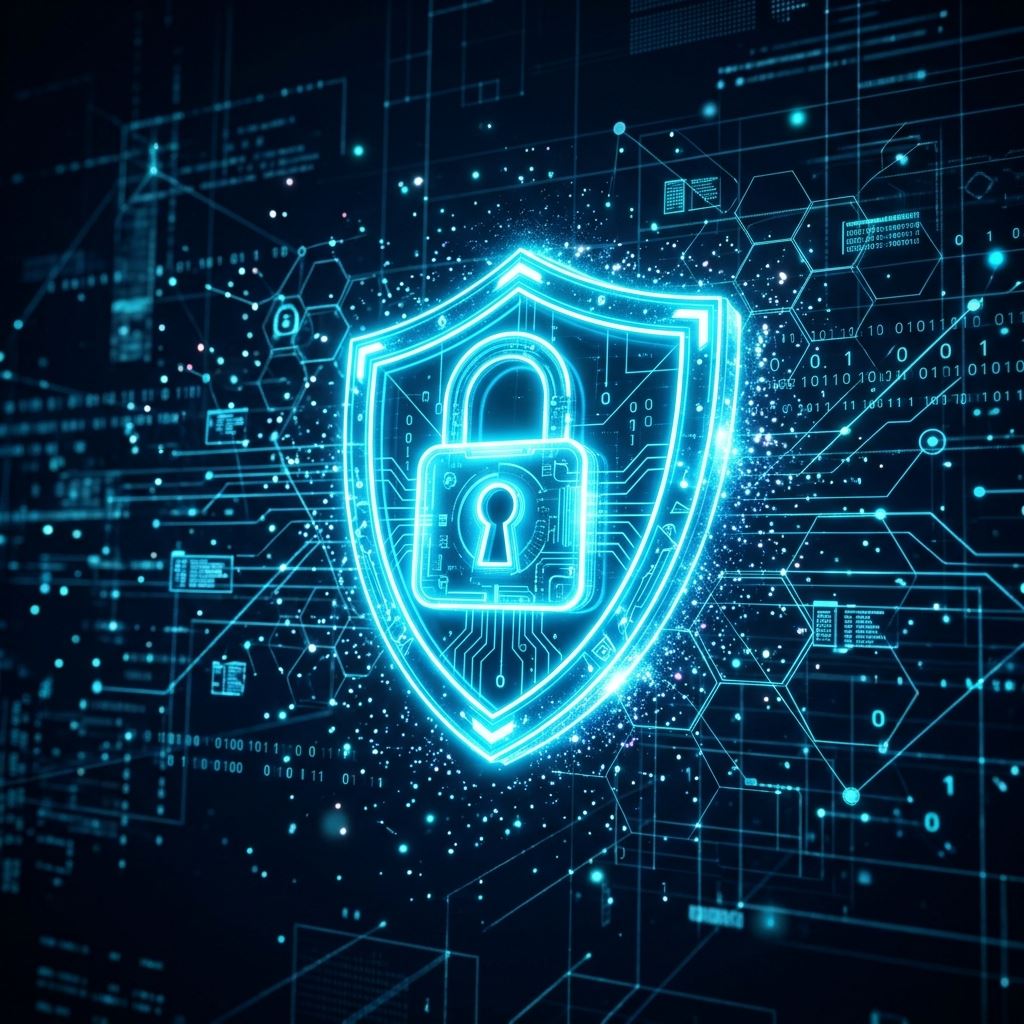 Data security and privacy illustration